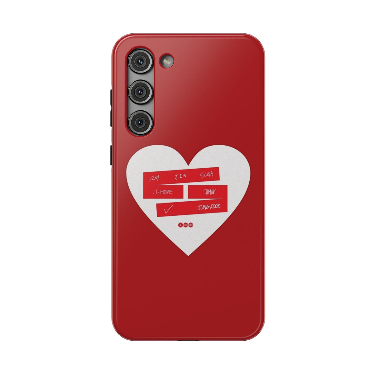 BTS Heart Signature Phone Case