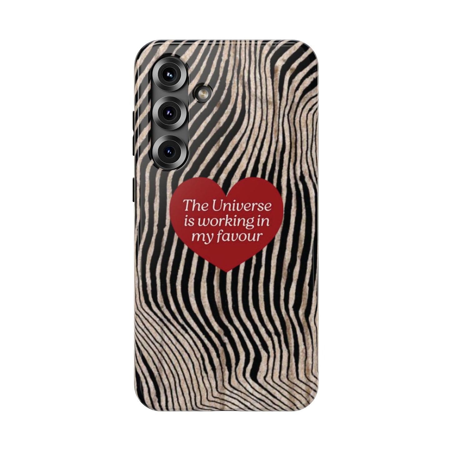 Universe Is in My Favour Phone Case — Lucky Girl Series