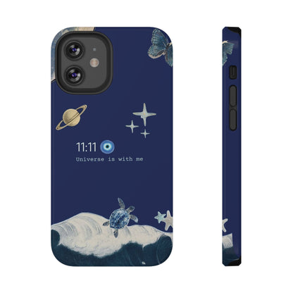 11:11 Universe With Me Phone Case —  Lucky Girl Series
