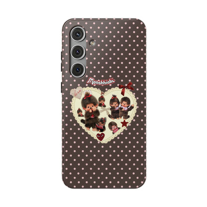 Polka Dot Teddy Monchichi Phone Case