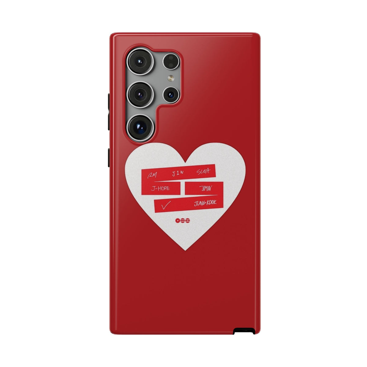 BTS Heart Signature Phone Case